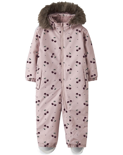 Name It - NMFSnow Flyverdragt - Violet Ice/ Cherry